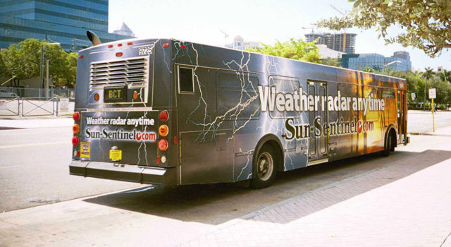 Sun Sentinel.com Bus wrap